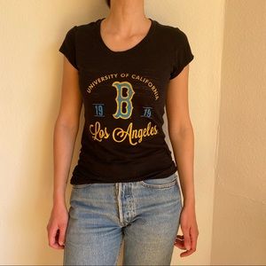 Alta Gracia UCLA womens scoop neck t shirt size S